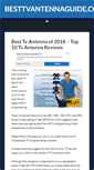 Mobile Screenshot of besttvantennaguide.com